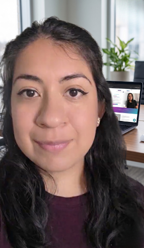 Emma C. Ramos in therapist office
